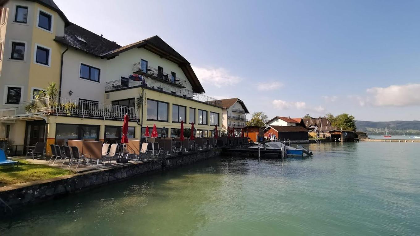 Gasthof Mit Seeterasse & Appartements Zur Landeroith Weyregg Εξωτερικό φωτογραφία