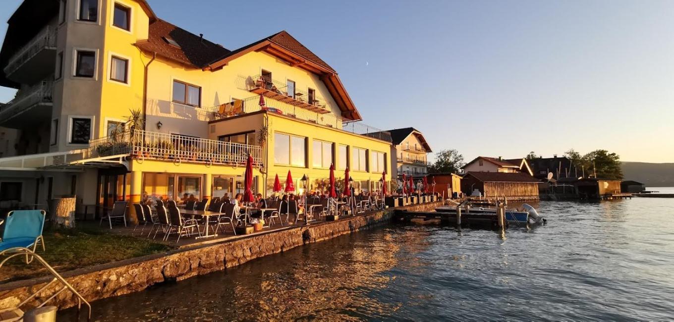 Gasthof Mit Seeterasse & Appartements Zur Landeroith Weyregg Εξωτερικό φωτογραφία